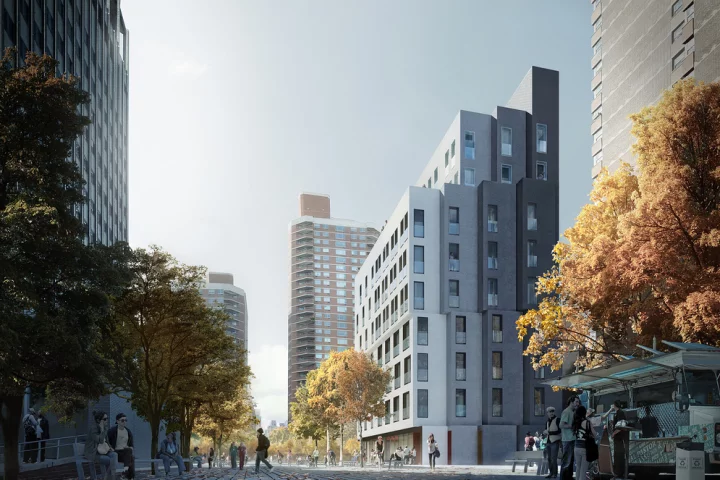 The winning development team’s design, dubbed "My Micro NY," will be incorporated into the city’s first micro-unit apartment building