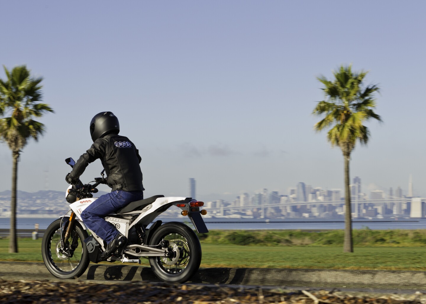 Beautiful view of Electric Commuter Motorcycles