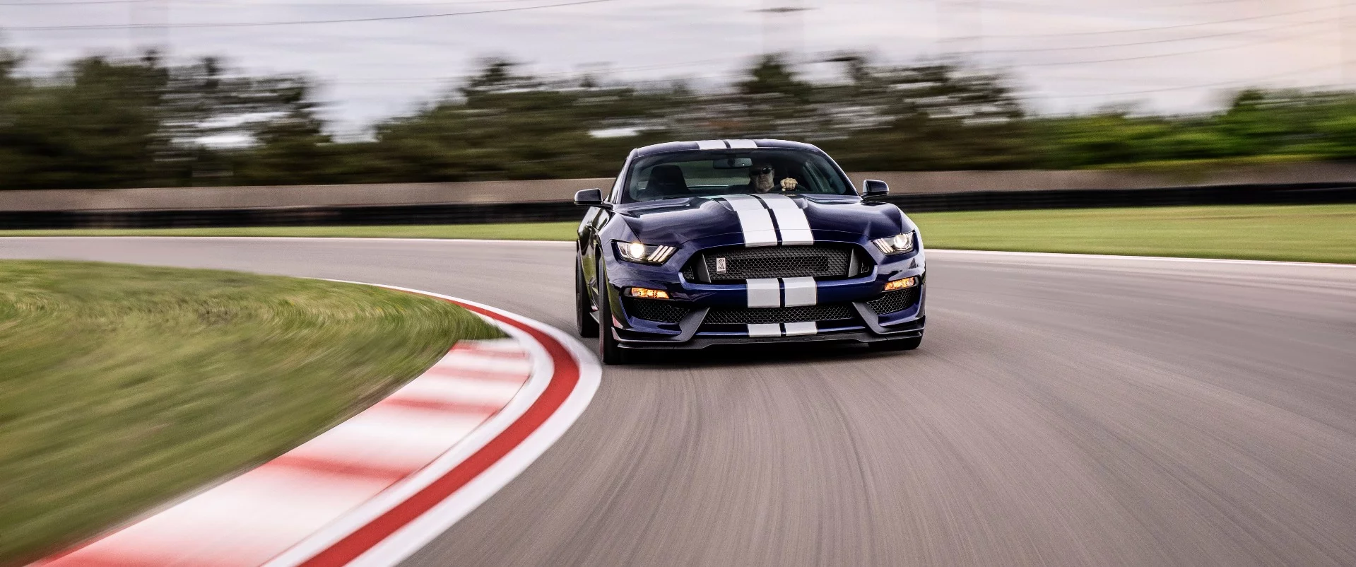 Active suspension changes for the GT350 are designed to complement aerodynamic forces on the car and the new tire grip metrics
