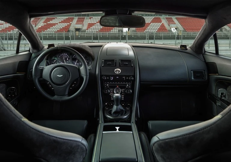 The Vantage N430 dash
