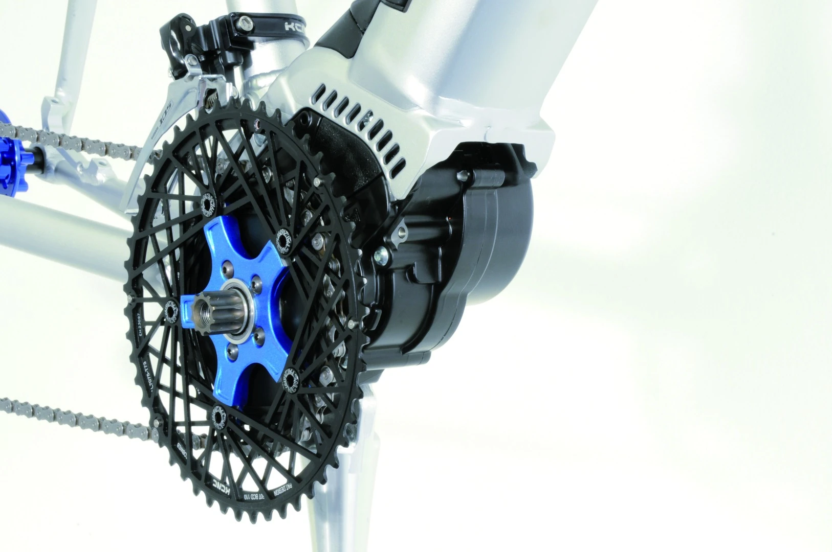 The motor can be adapted to work with different types of bike