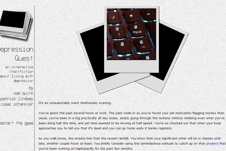 Depression Quest works on a pay-what-you-want revenue model, with no minimum price