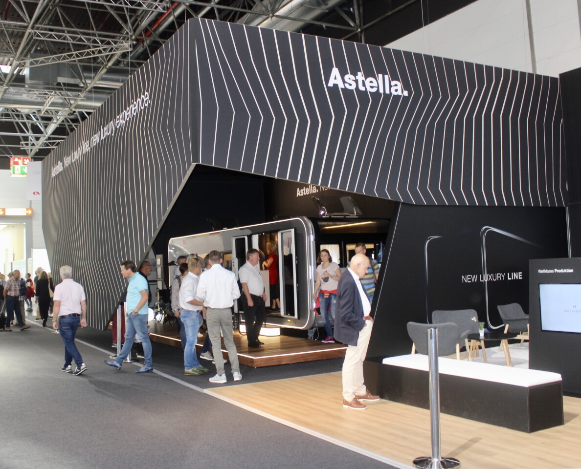 Adria premieres the Astella caravan at the 2019 Düsseldorf Caravan Salon