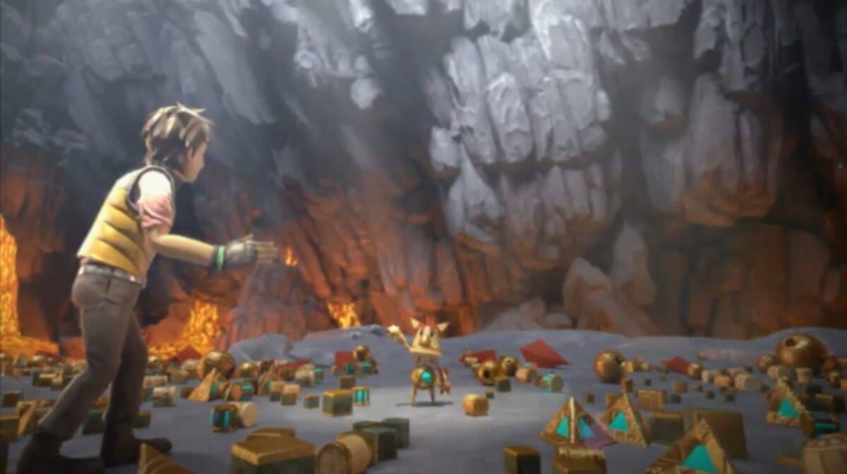 Sony also showed a unique title called Knack, which centers around a creature that grows and shrinks by absorbing or dropping thousands of tiny objects