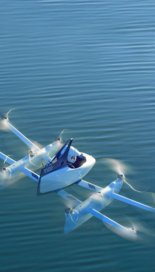 10 props on a hash-shaped airframe