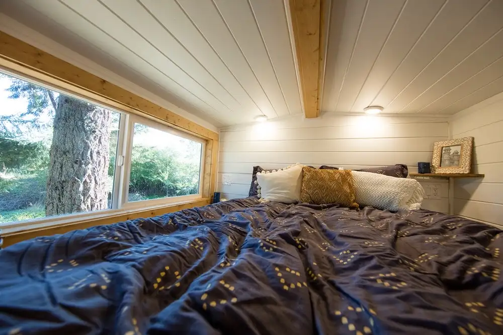 The Tiny Adventure Home's bedroom