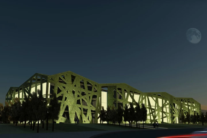 StudioDosi's design is wraped in a layer of climbing vegetation