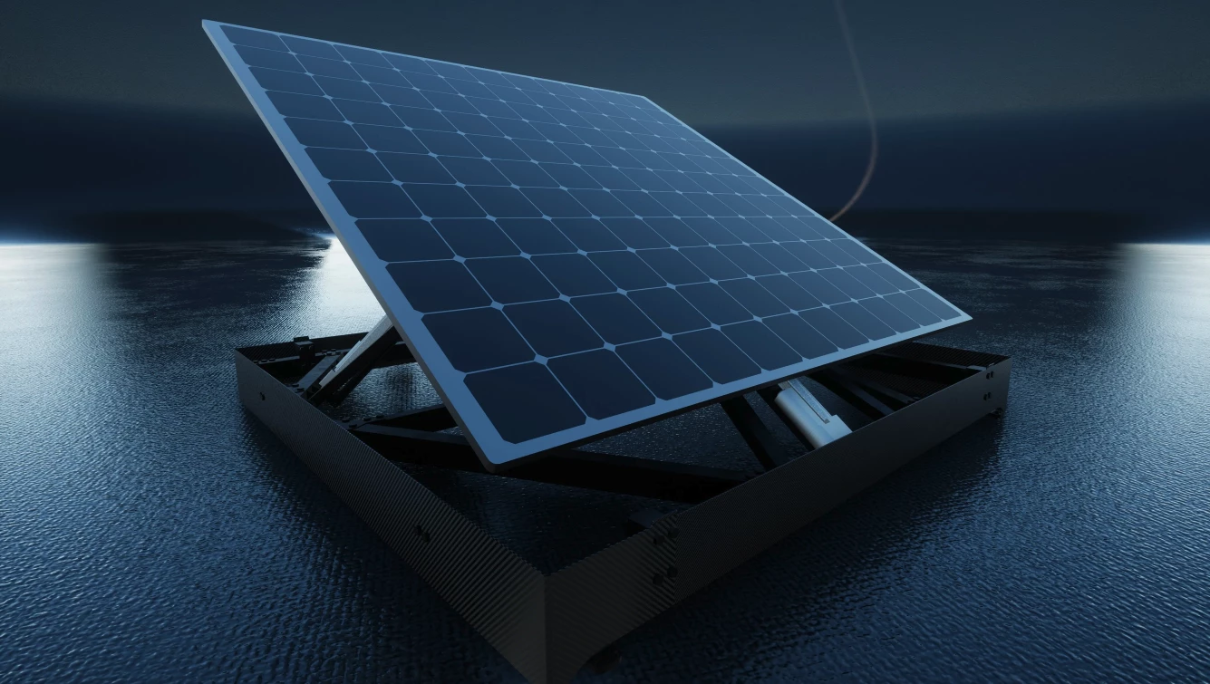 The Roboteos Heliotrope 1.0 is an integrated charging box with 400-W solar paneling, dual-axis triple-actuator movement system, GPS and IMU location tech and a wireless control touchscreen