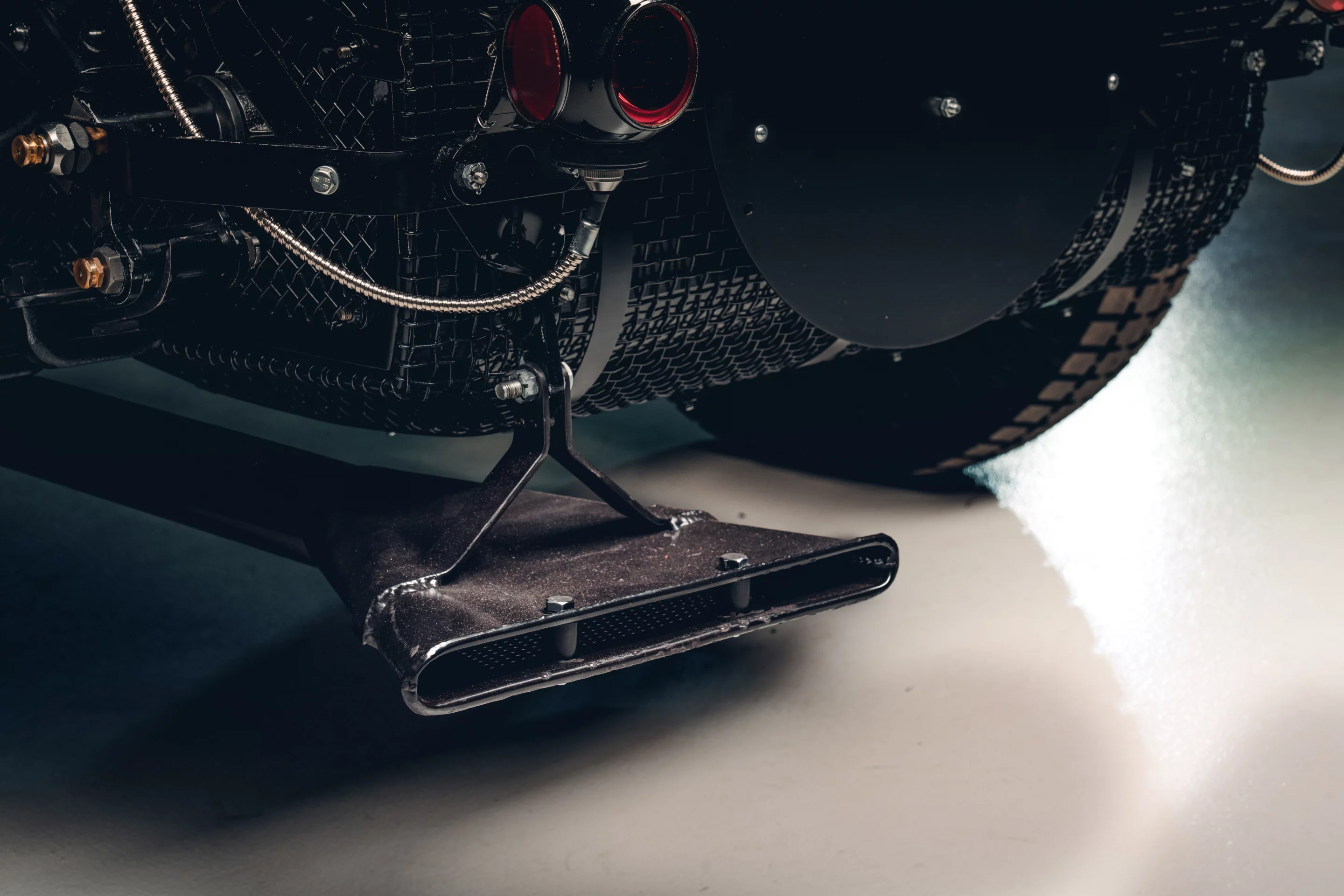 Unusually shaped exhaust