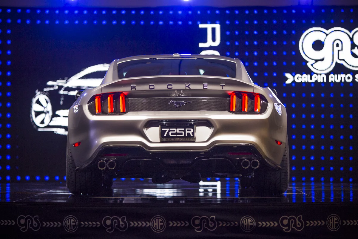 The Rocket features a big rear diffuser for high-speed downforce