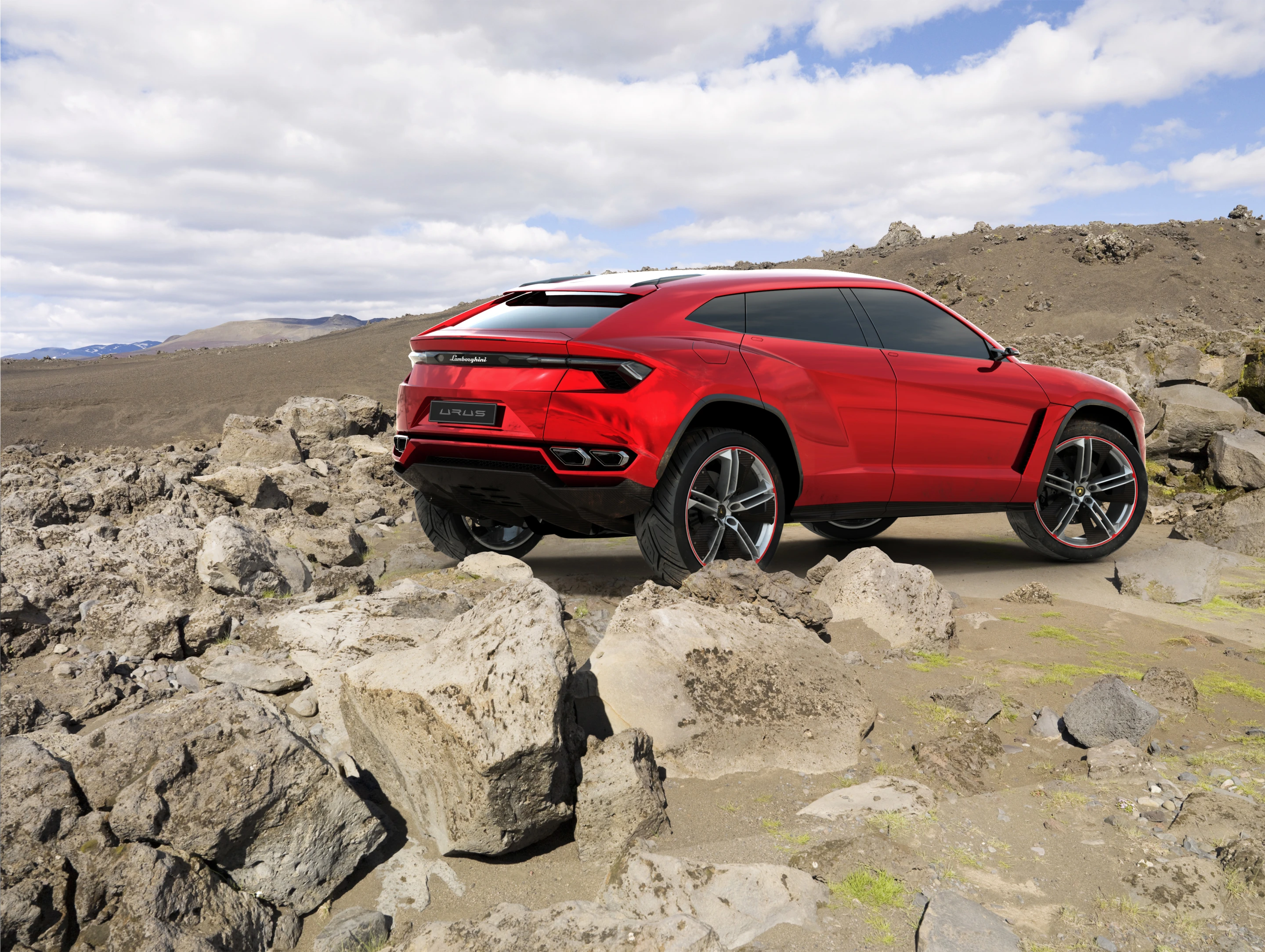 Urus SUV, shown at the 2012 Beijing Auto Show, is concept only but could become reality in the near future according to Lamborghini