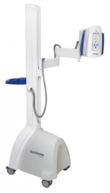 The VeinViewer allows physicians, nurses and other health care professionals to clearly see accessible vasculature (or lack thereof) in real-time.