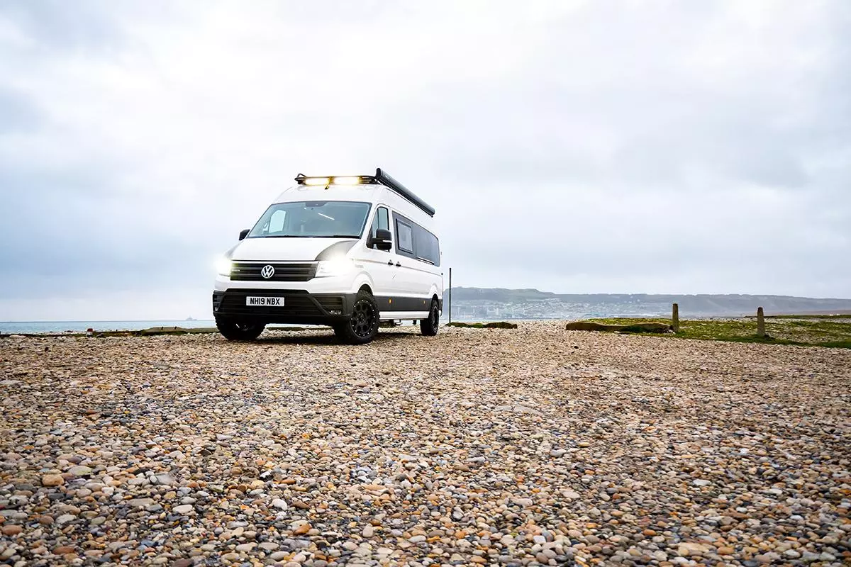 Long-wheelbase Vanworx MaxTraxx camper van