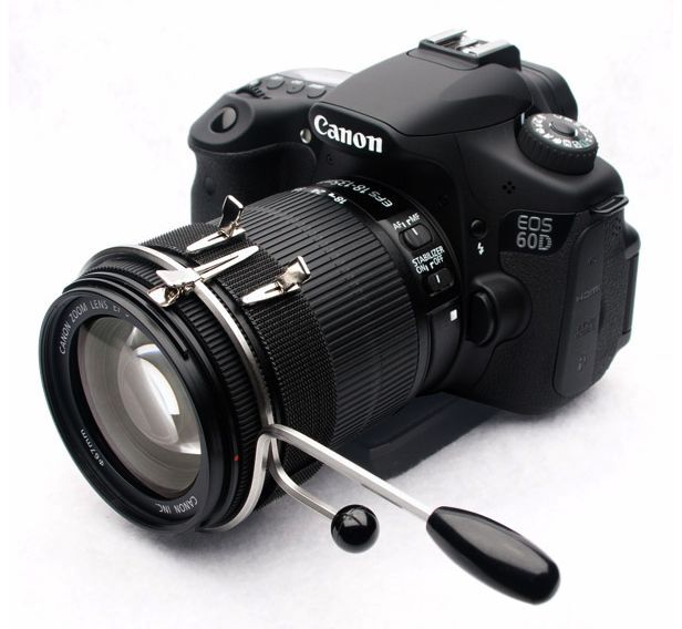 The DSLR Follow Focus is a simple, inexpensive device, designed to bring follow focus capabilities to film-makers on a budget (Photo: DSLR Solutions)