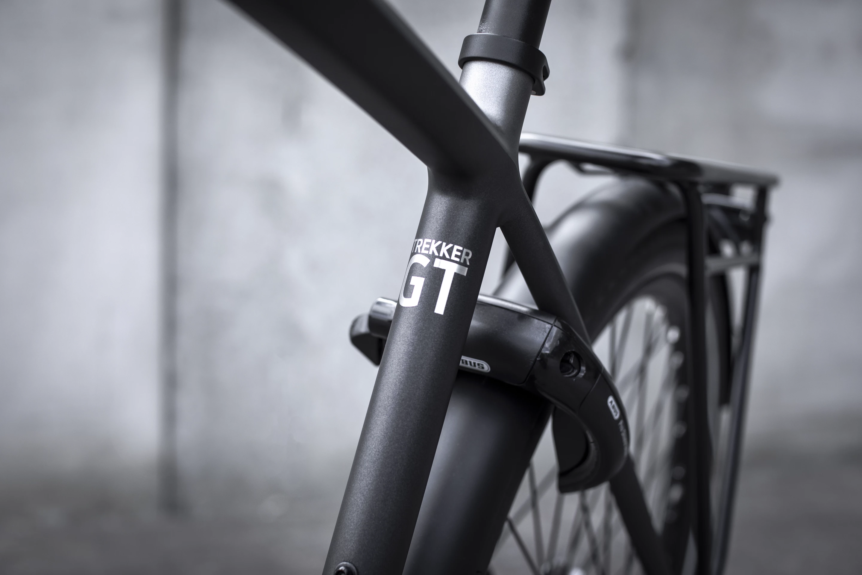 The Trekker GT comes with a cargo/pannier rack to the rear
