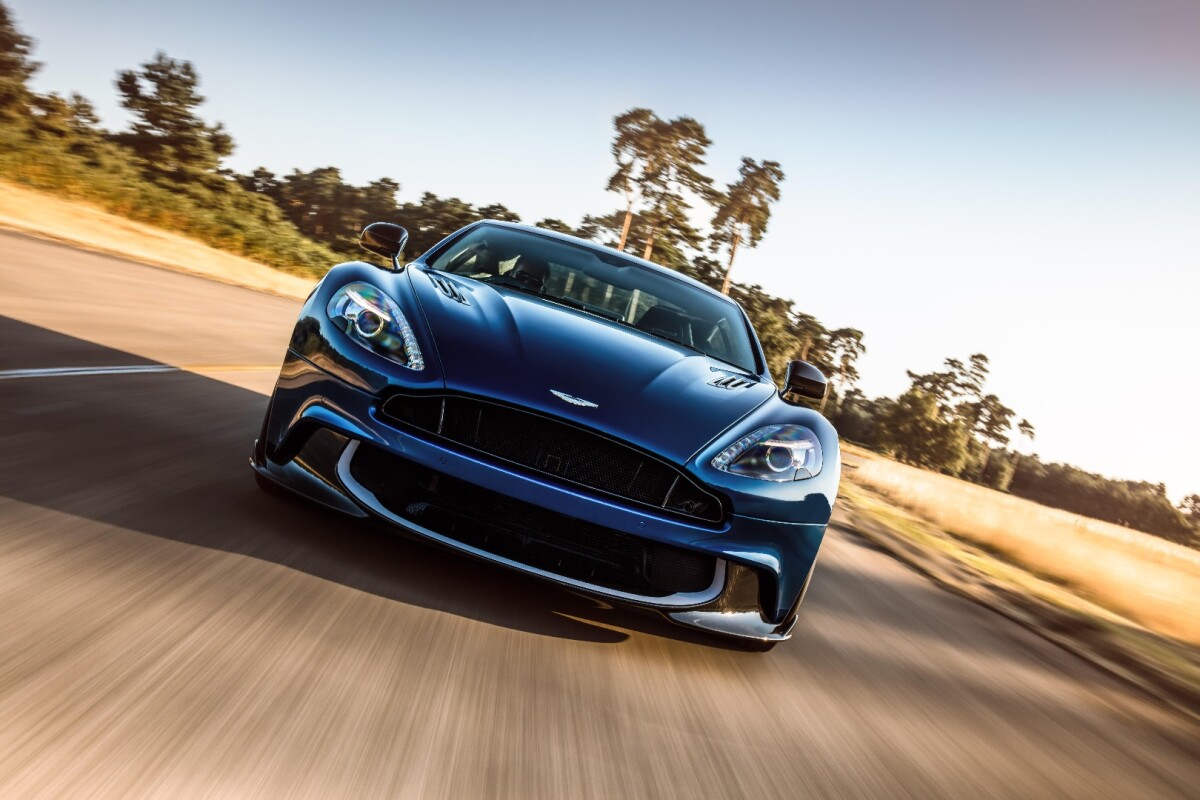 Refreshed suspension tuning should make the V12 Vanquish S handle flatter than before