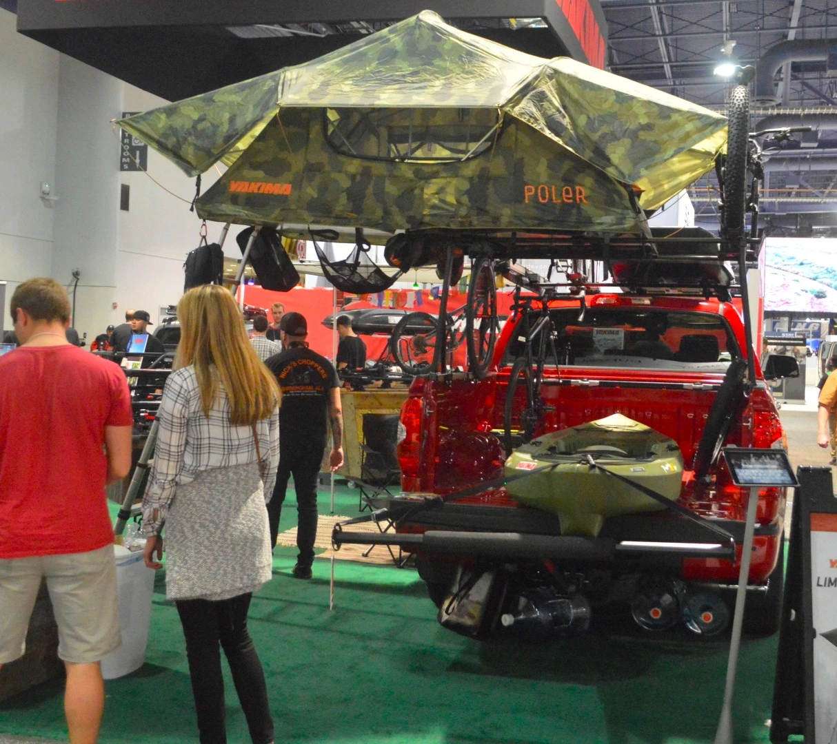 Yakima x Poler limited edition SkyRise roof-top tent