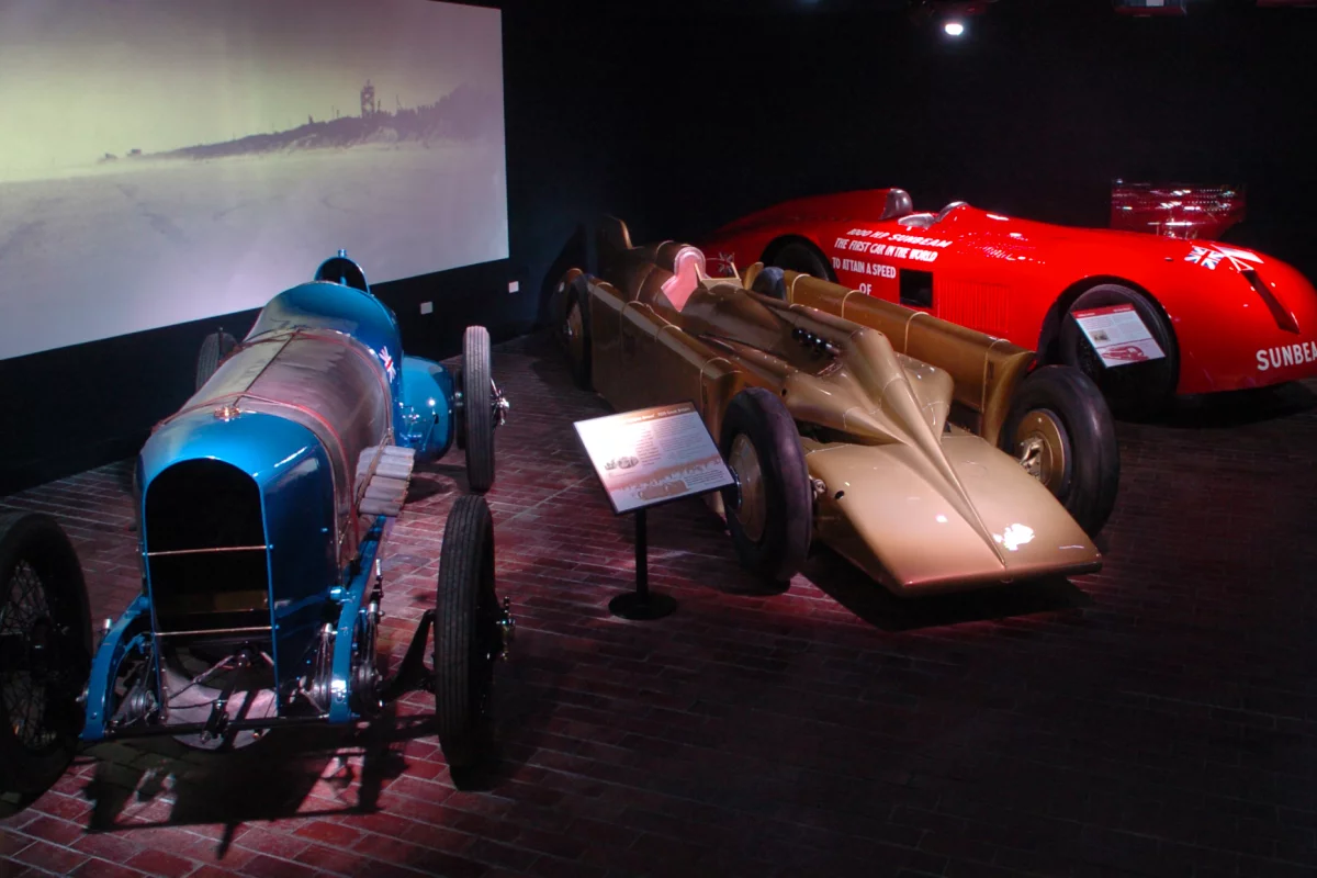 The four world record breakers at the National Motor Museum
