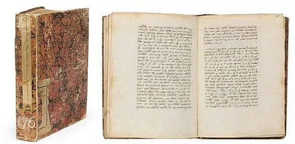 Sections of the historic 15th century Fibonacci manuscript are going to be put up for auction