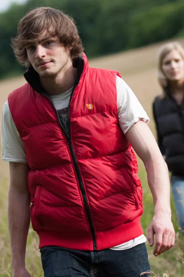 The sleeveless Stuffa Jacket aims to lessen the hassle of traveling, reducing the need for luggage by incorporating storage compartments into the jacket itself