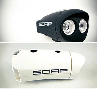 The Soap MP3 player and Sports Bike Audio unit