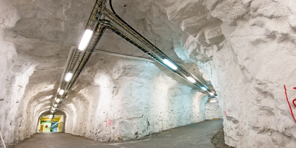 Green Mountain Data Center reuses existing mountain halls