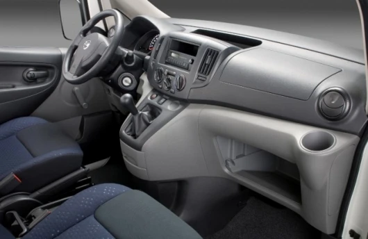 The production Nissan NV200