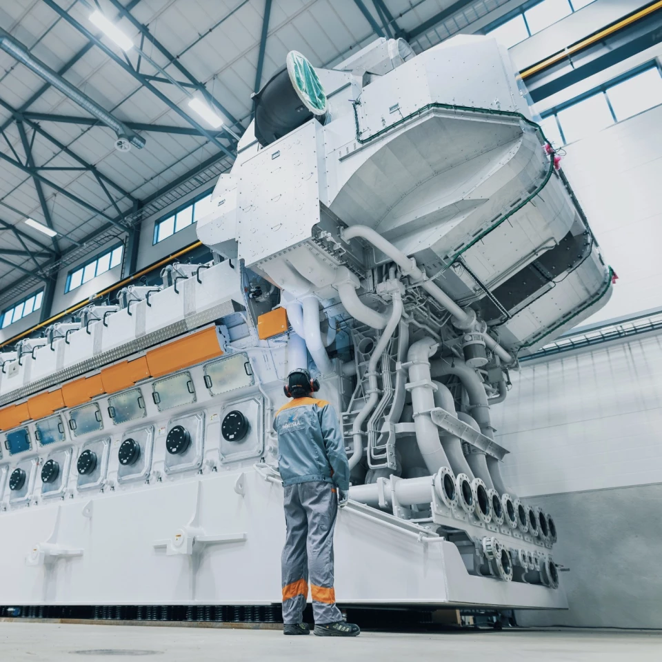 Wärtsilä now makes some of the world's most efficient piston engines
