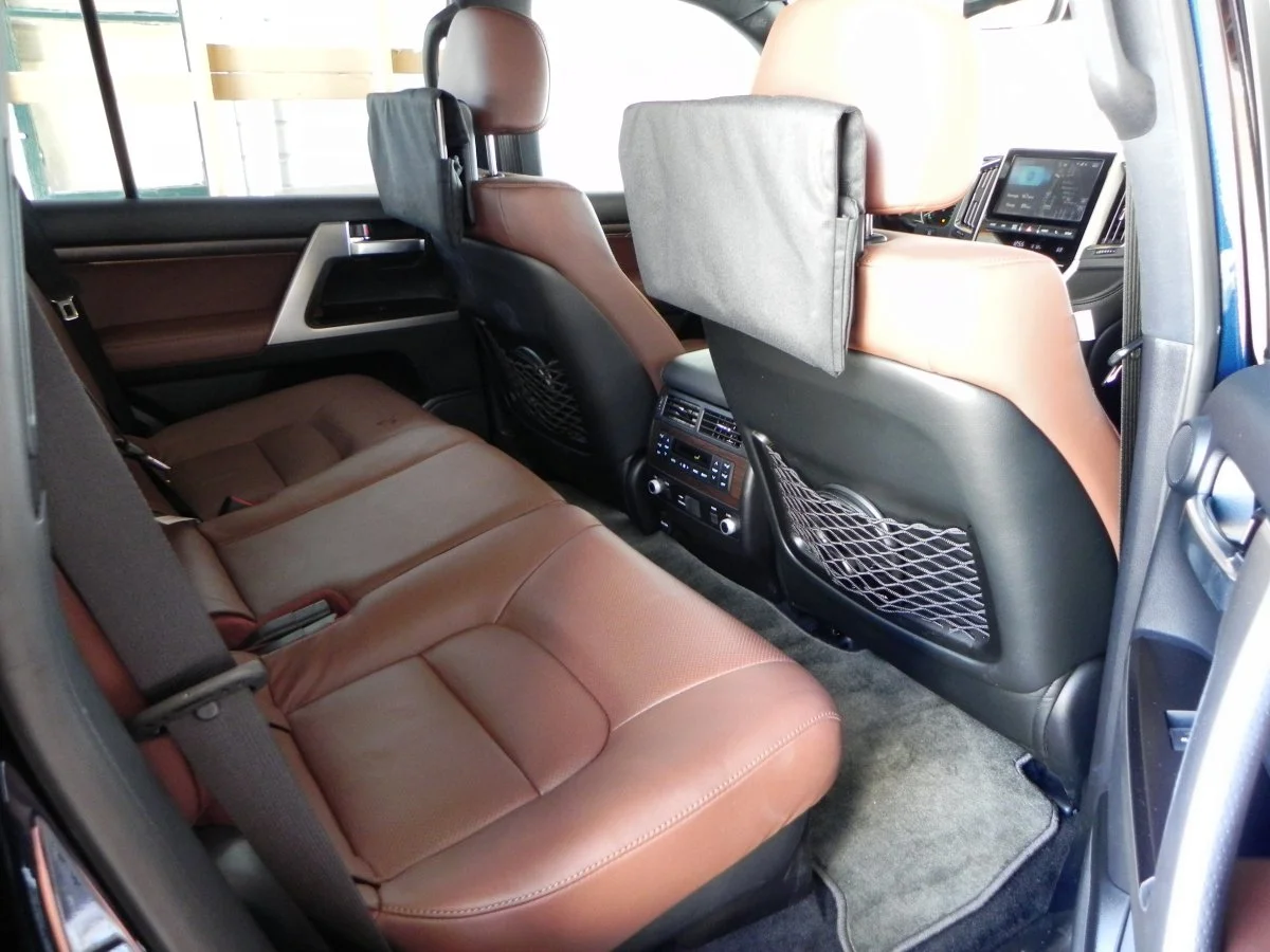 The second row is sliding and reclining with a 40/20/40 split and comes standard with an entertainment system