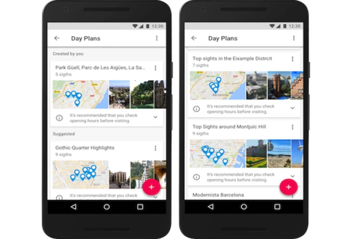 Google's new travel app, Google Trips, builds a user's itinerary using some algorithms first developed 280 years ago