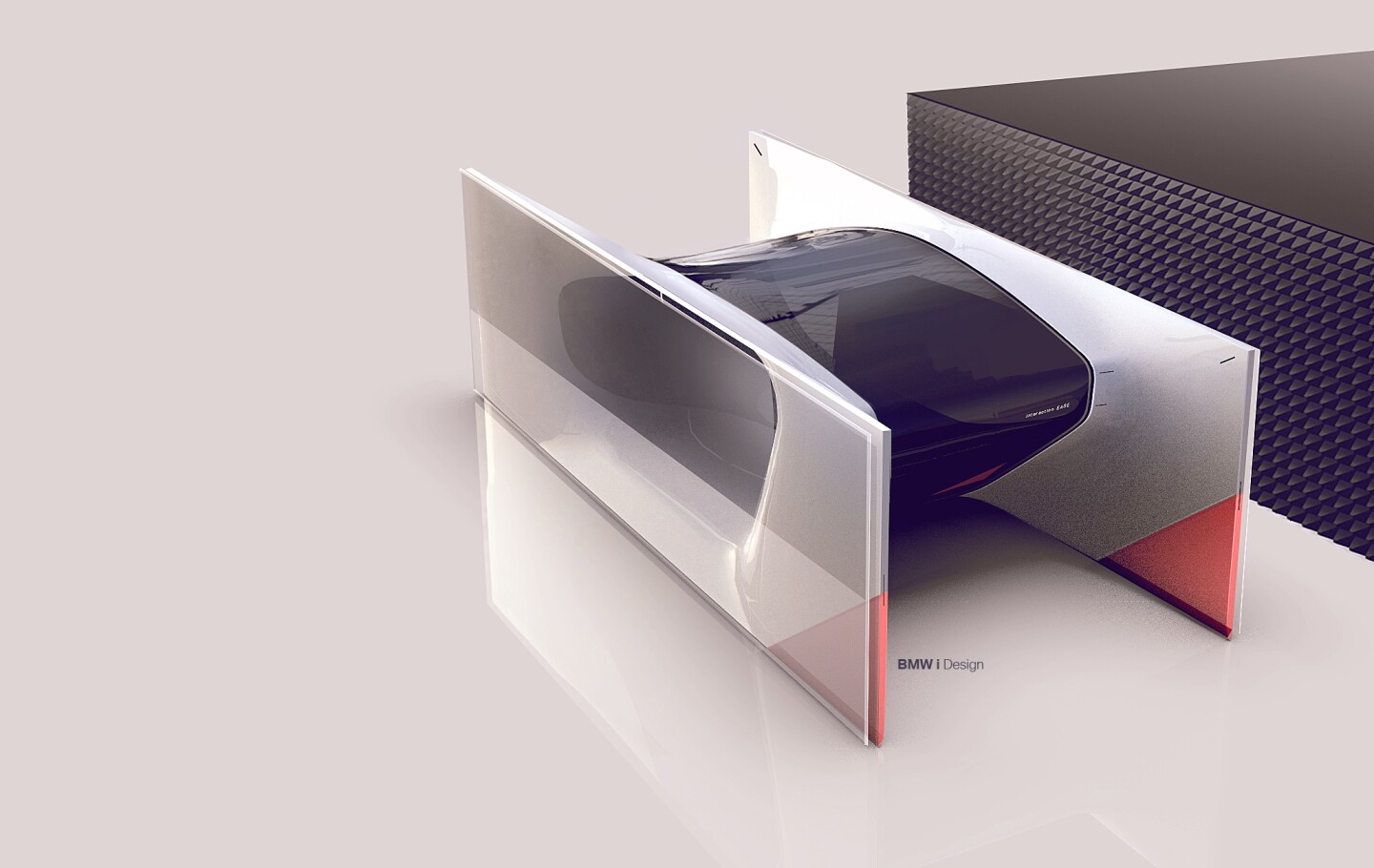 It's not pretty from the outside, but the self-driving i Interaction Ease is all about interior technologies