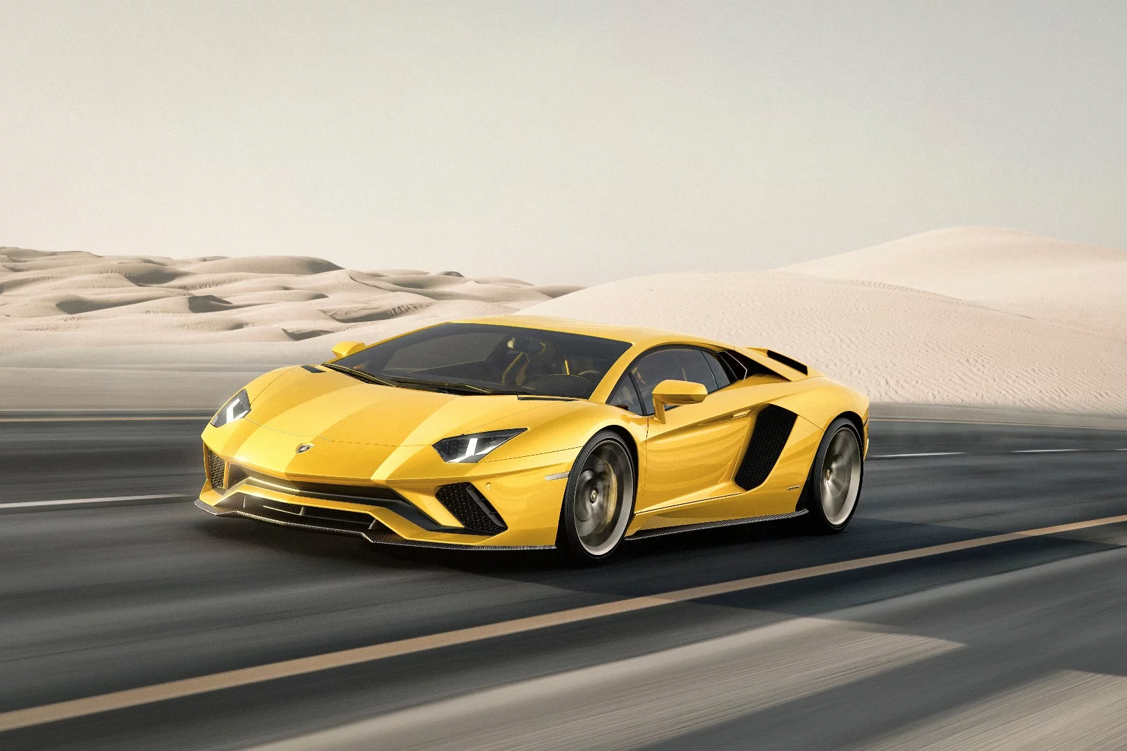 The new Lamborghini Aventador S