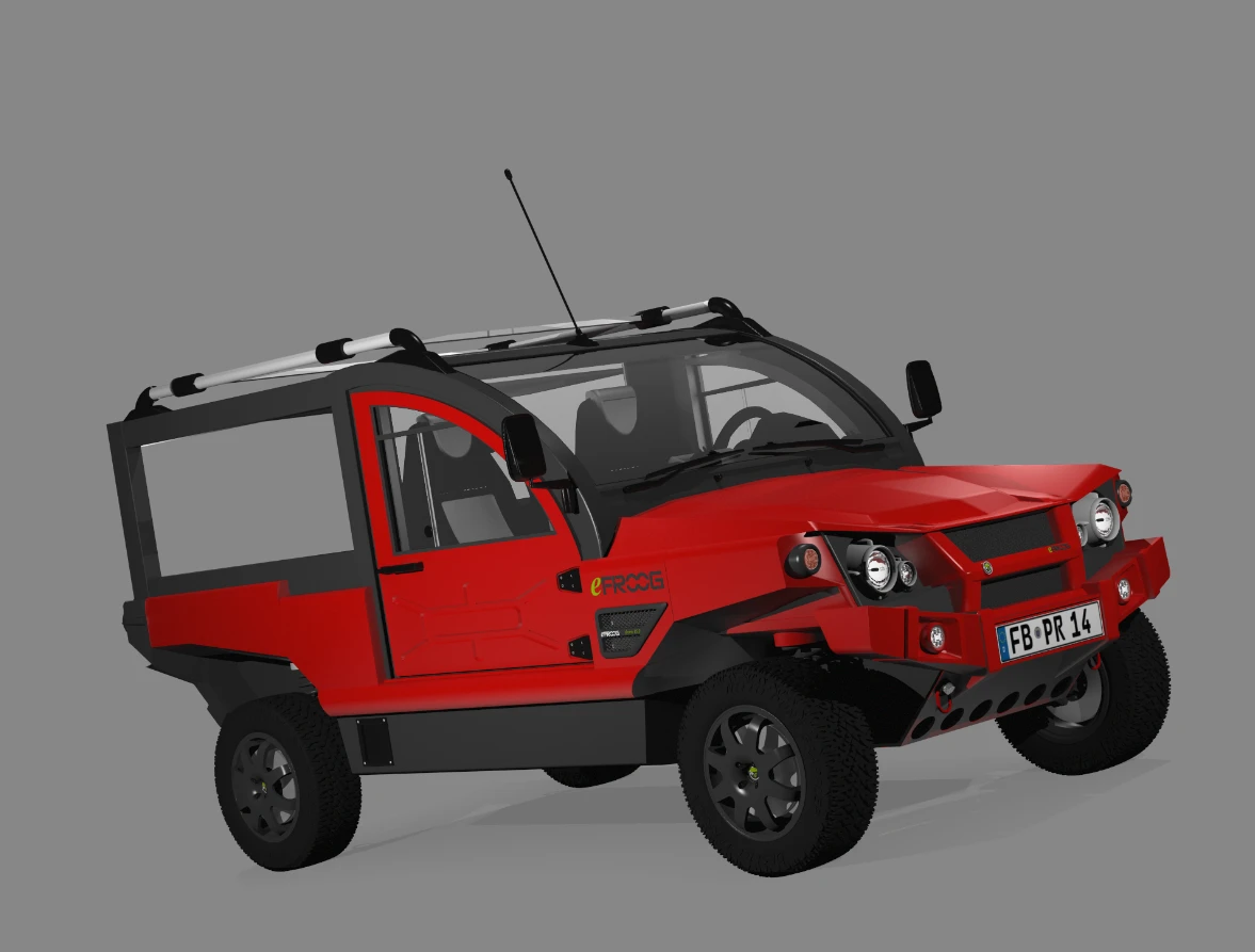 Uniqueco imagines offering the eFROOG in a number of configurations © eFROOG.DE