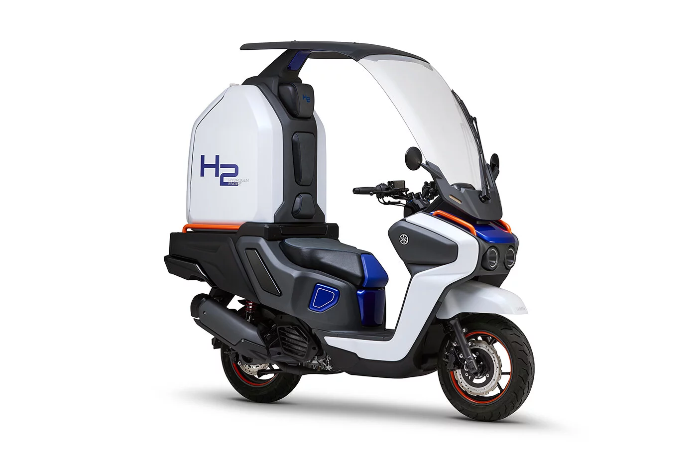 Yamaha is developing this hydrogen-powered H2 Buddy Porter concept in partnership with Toyota