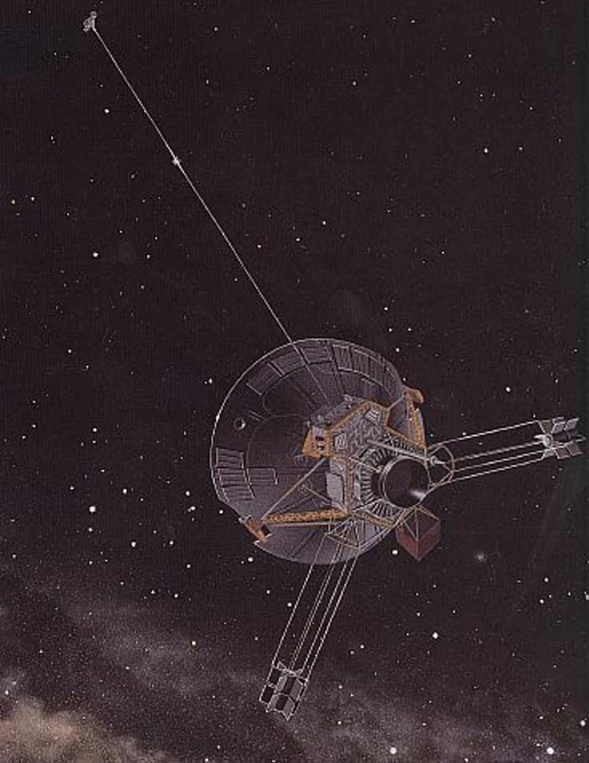 The Pioneer missions carried the first messages into space