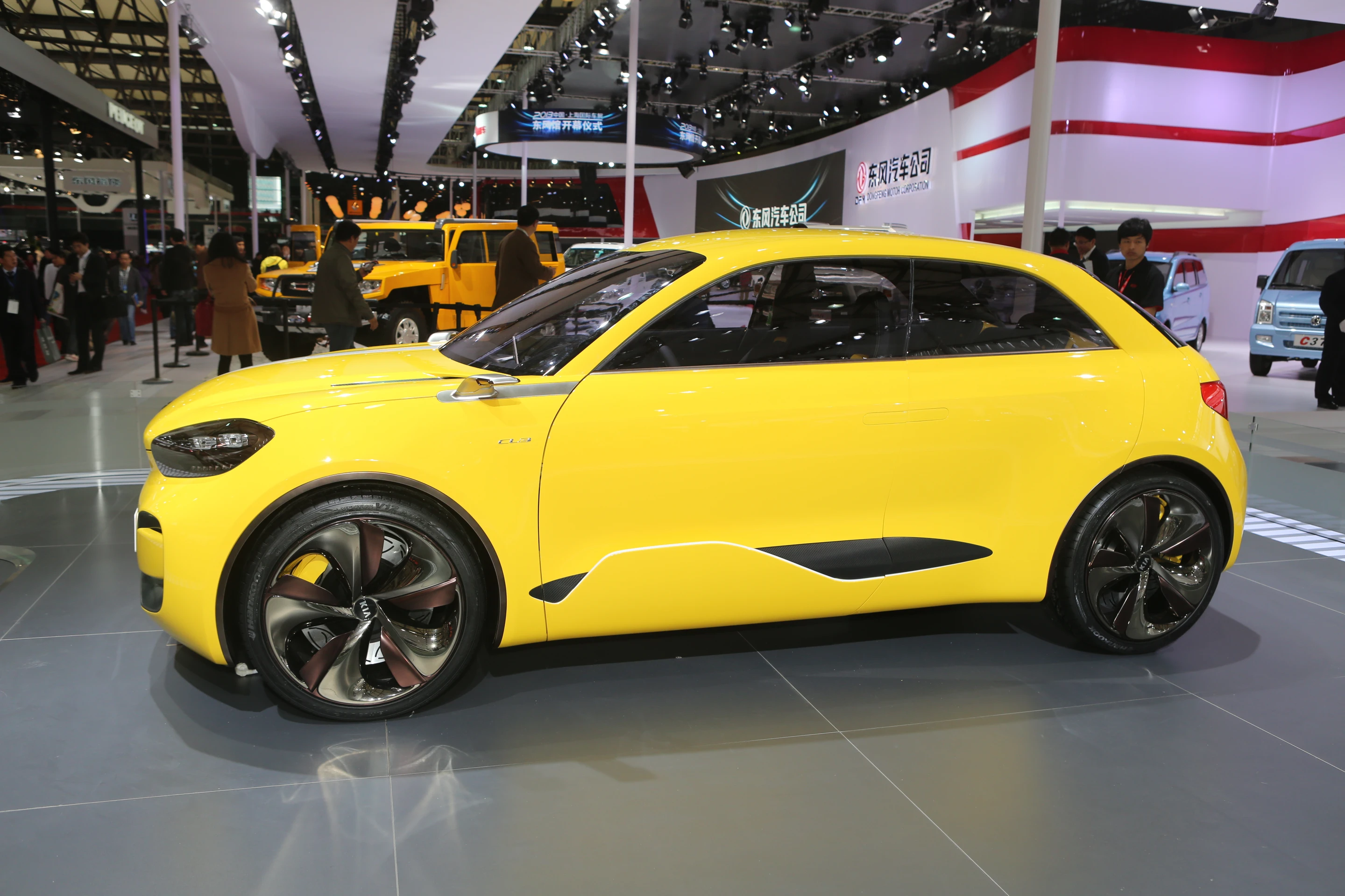 Kia's compact four-seater CUB concept at Auto Shanghai