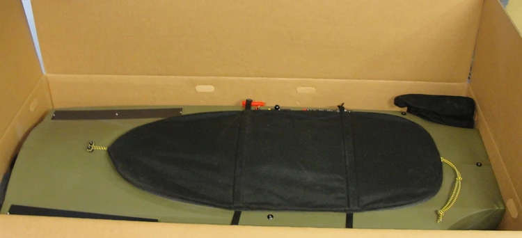 The Mokai packs easier for shipping and transport thanks to its nesting design