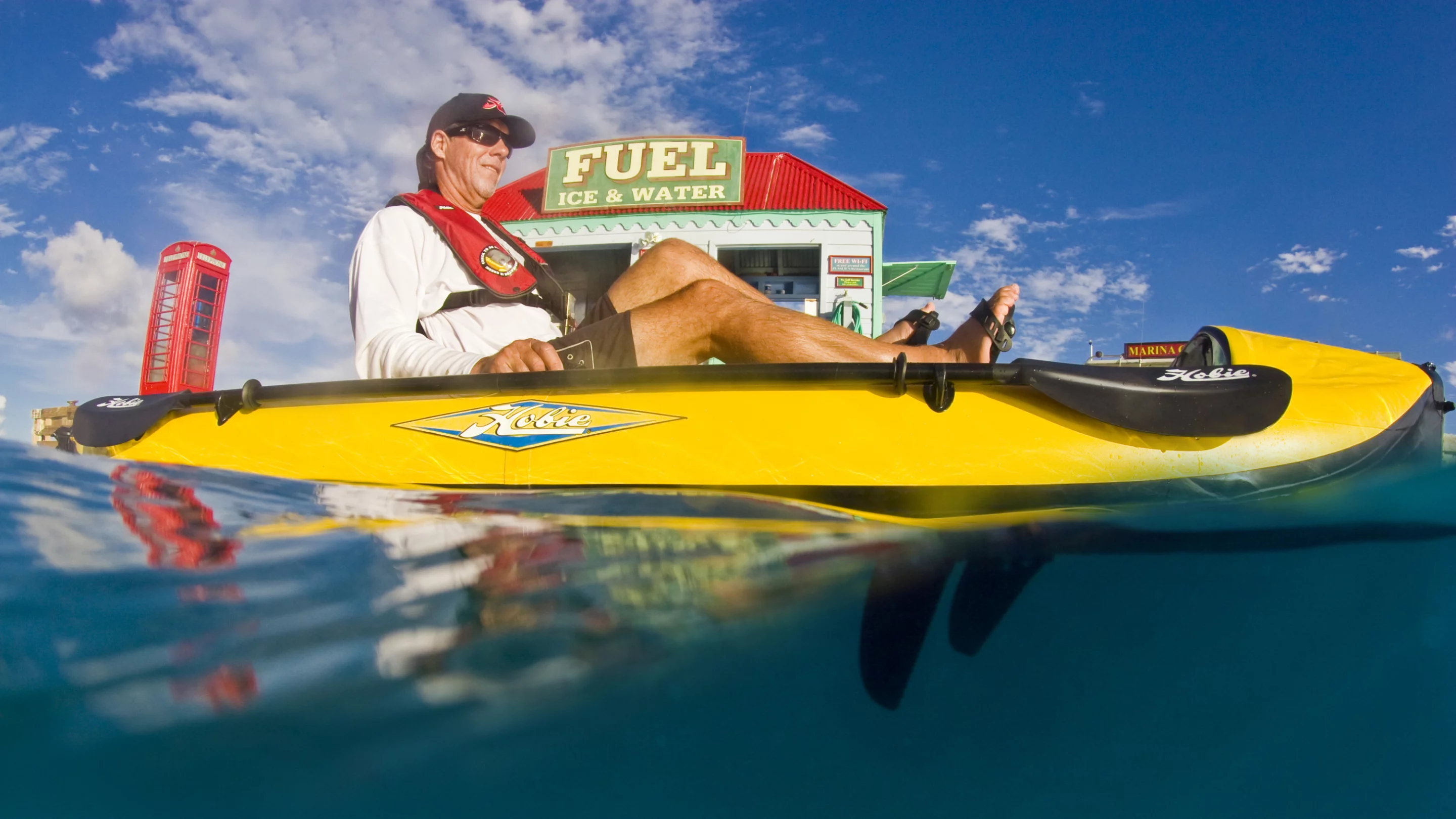 Hobie's new eVOLVE electric drive.