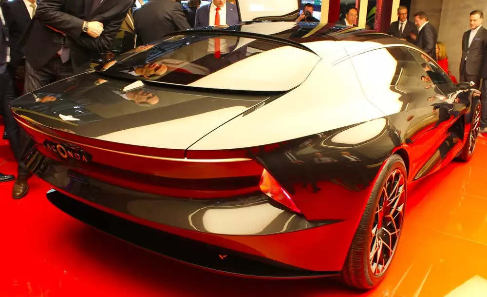 Lagonda Vision Concept at the 2018 Geneva Motor Show