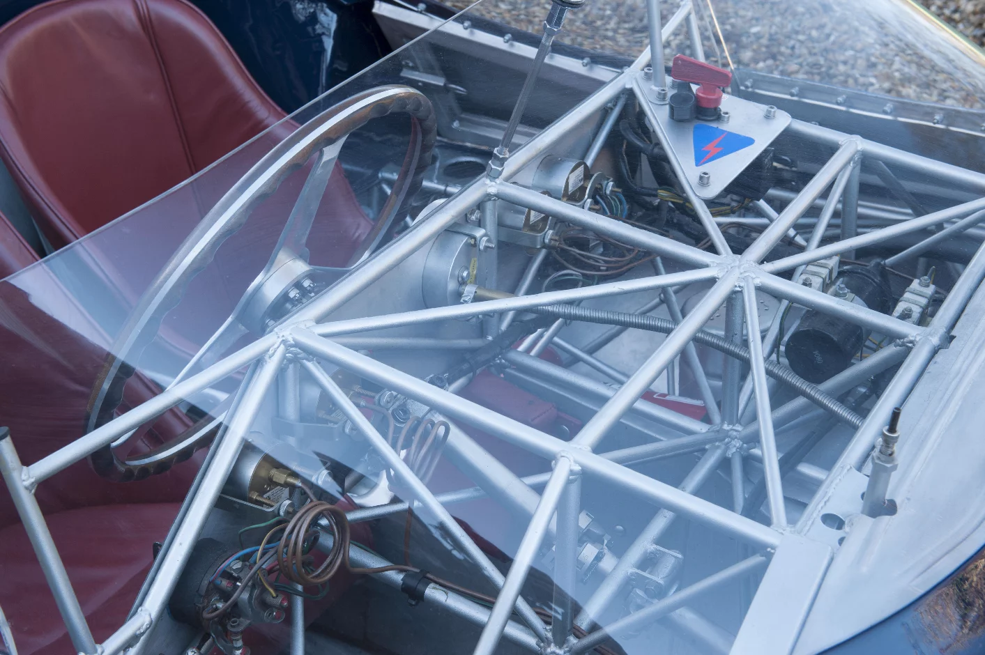 This 1960 Maserati Tipo 60/61 'Birdcage' Sports-Racing Re-creation was built by Crosthwaite and Gardiner and auctioned by Bonhams in March, 2015.