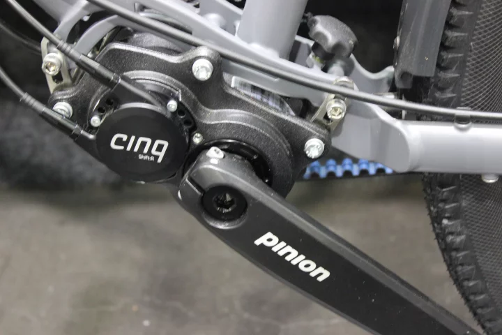 The Cinq Shift:R for Pinion system's Shift:R Box, on display at NAHBS