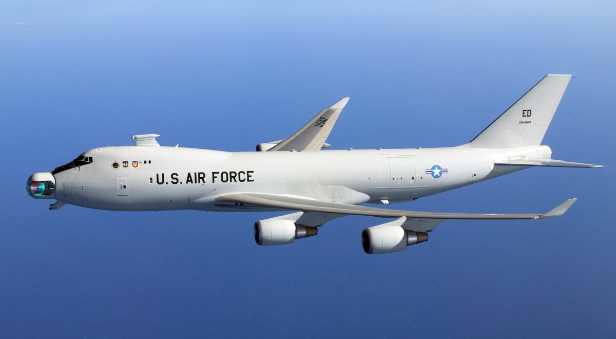 YAL-1A Airborne Laser in flight