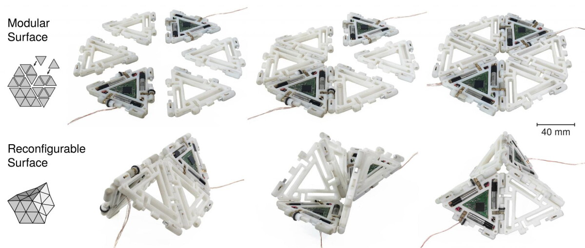 Mori origami robots snap together to create folding modular machines