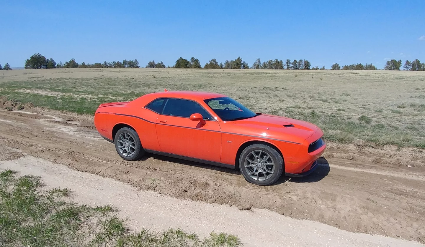 With this orange Challenger, the Dukes of Hazzard references are obvious