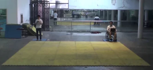 The researchers dreamed up a "boxing match" which pitted two drones against each other, one controlled by the mind and the other piloted with a remote