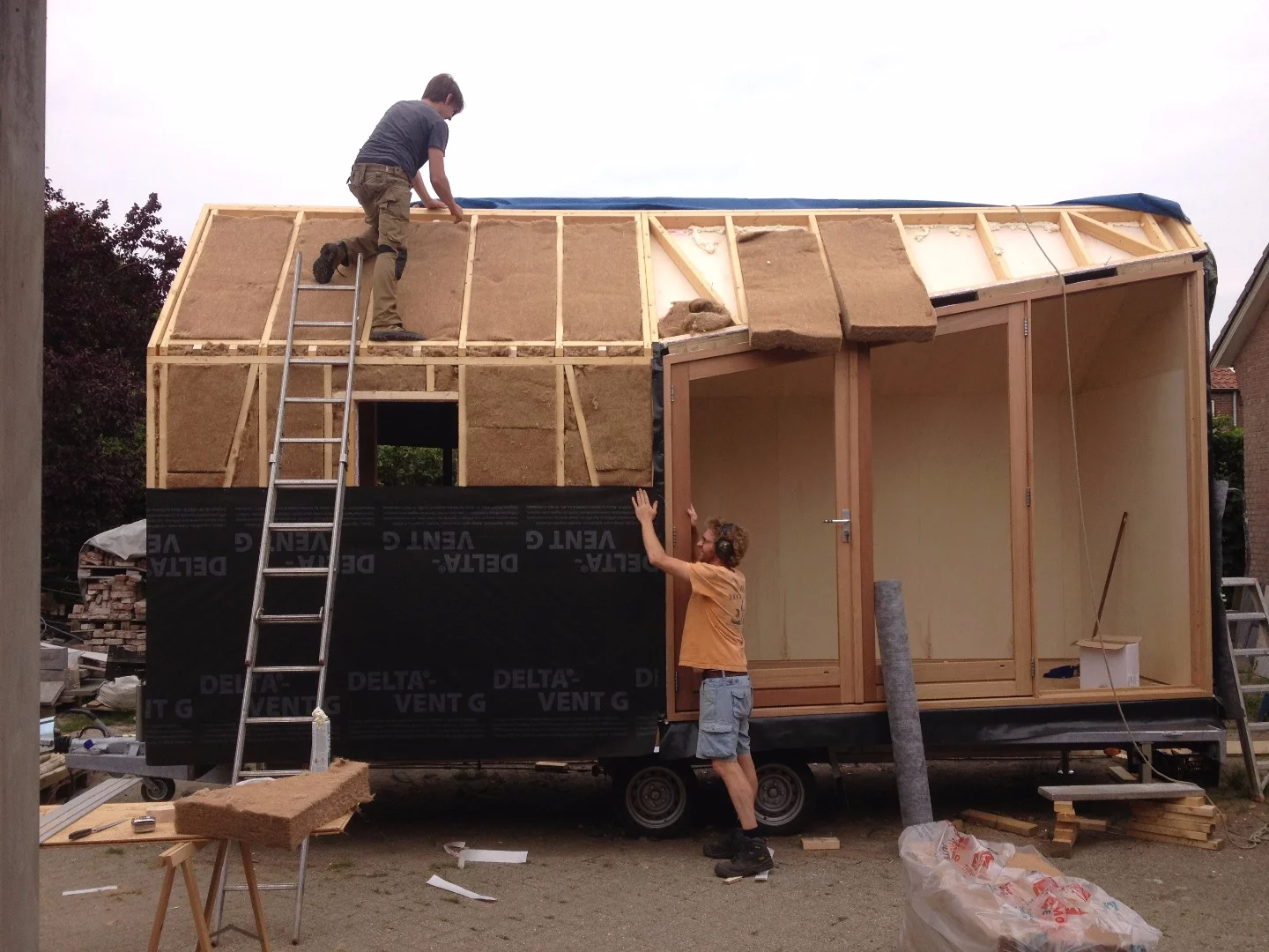 The house was constructed together with Jelte, it’s future inhibitor