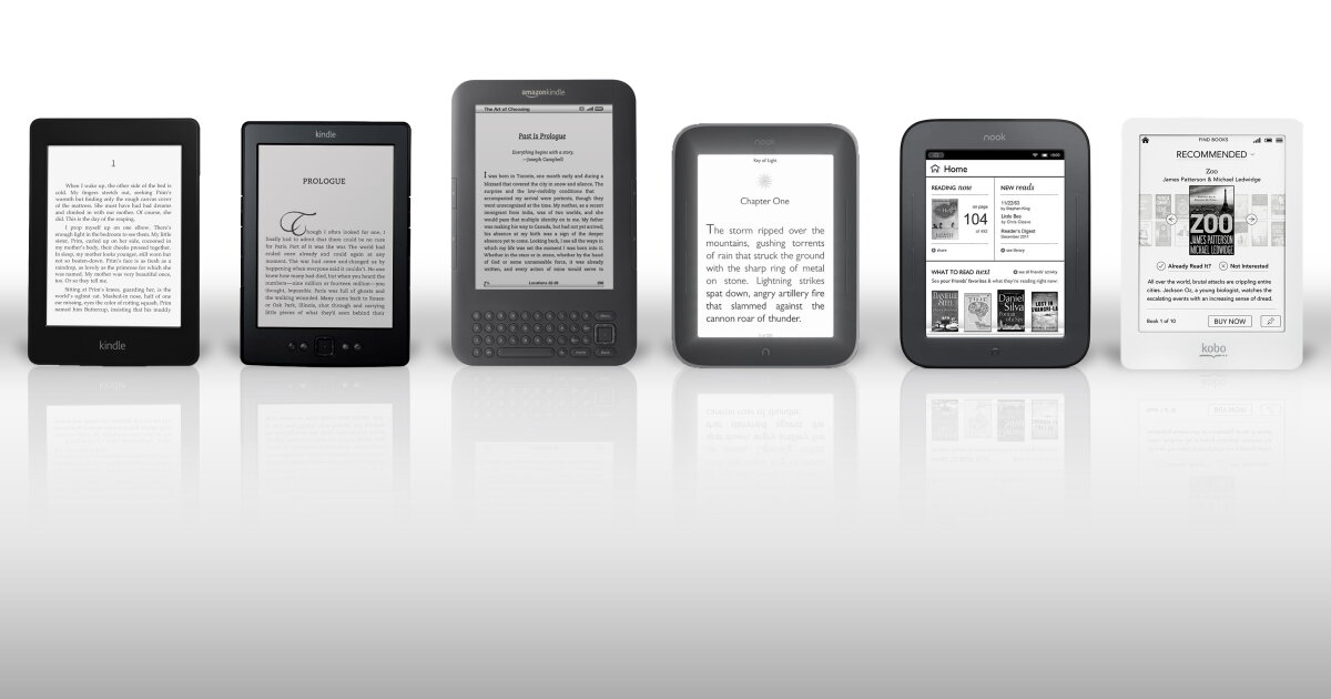 Pearson Ereader 2012 eReader Comparison Guide