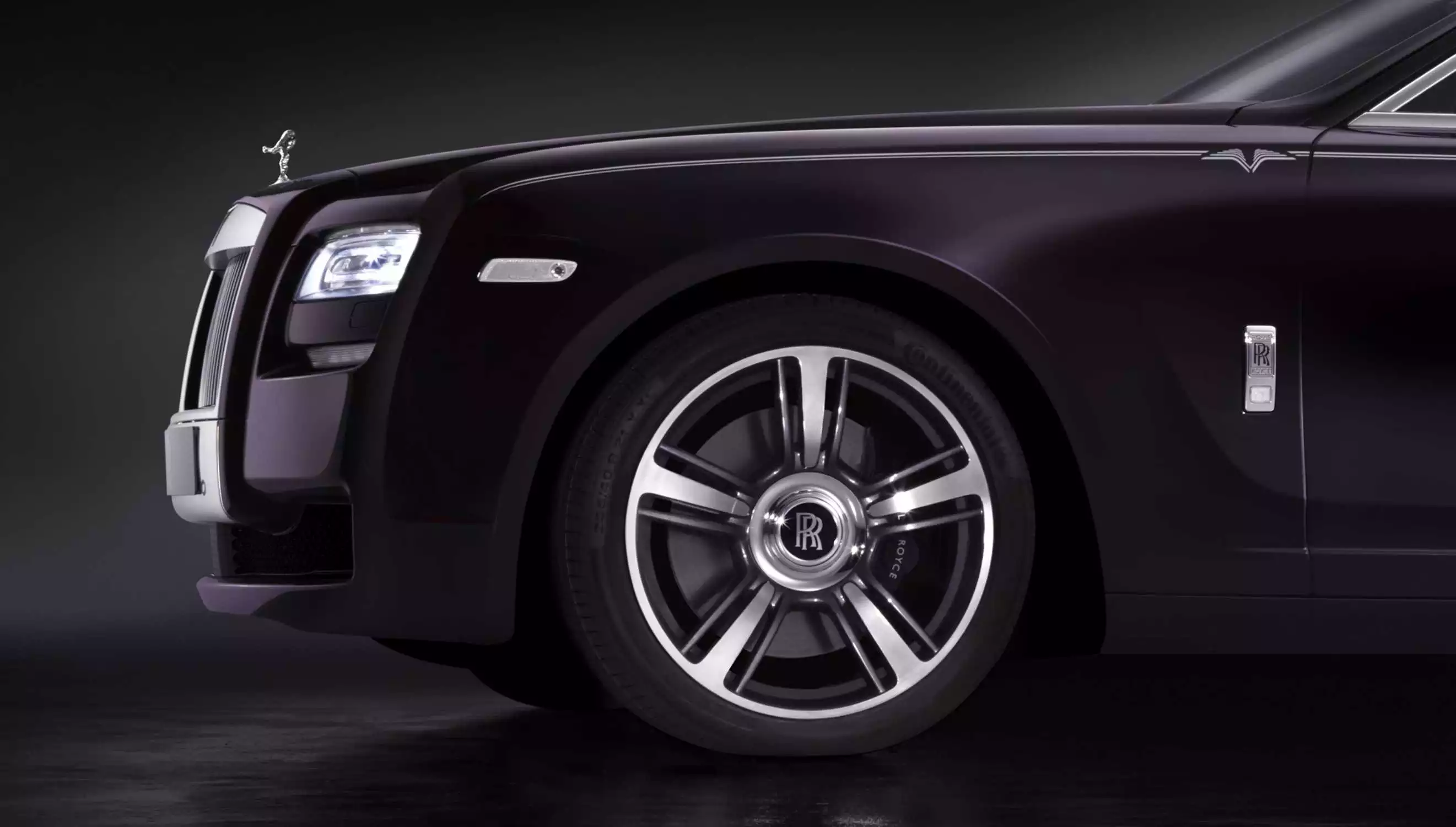 The Rolls-Royce Ghost V-Specification wheels