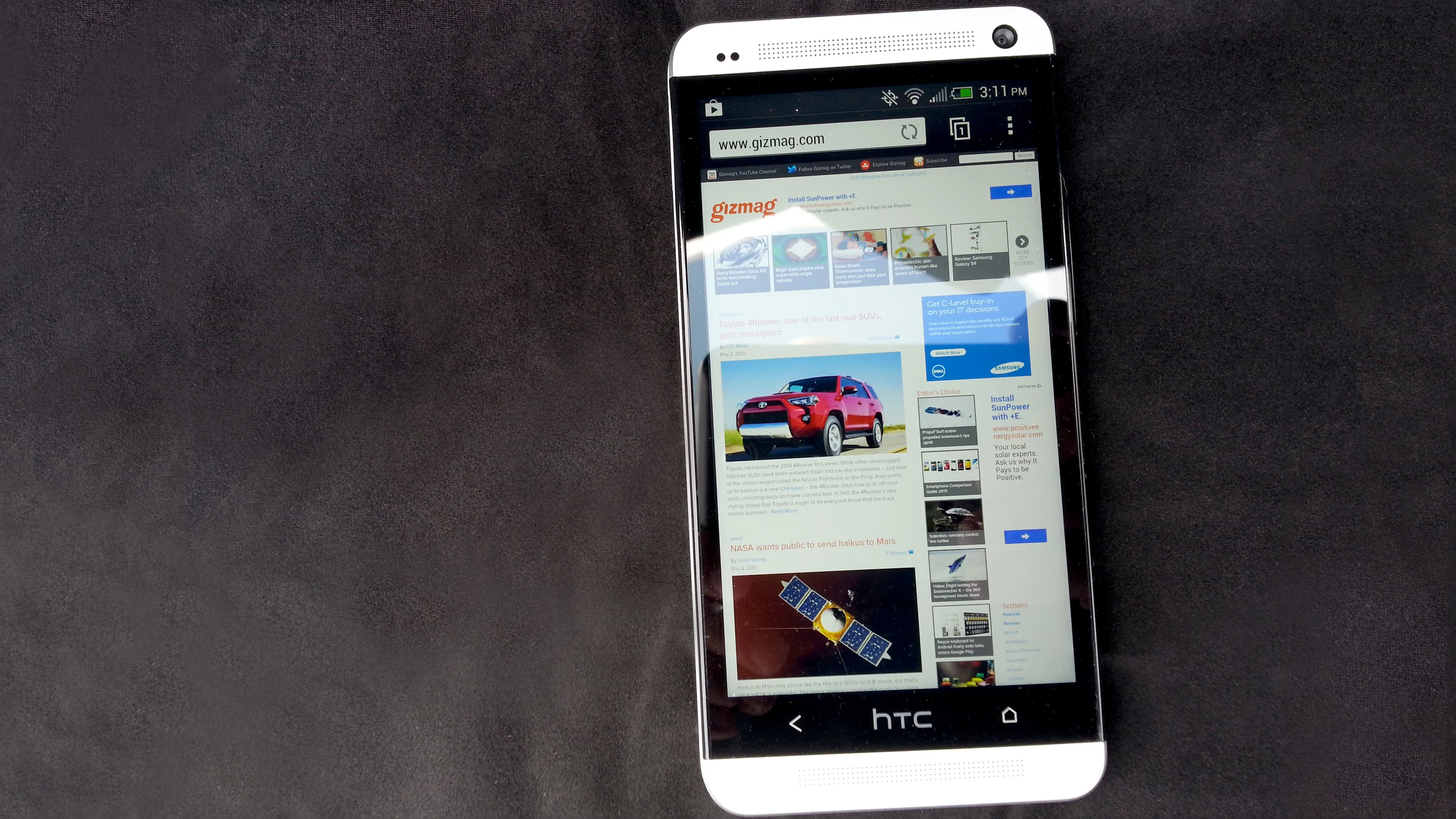 The One might have the best smartphone display ever made