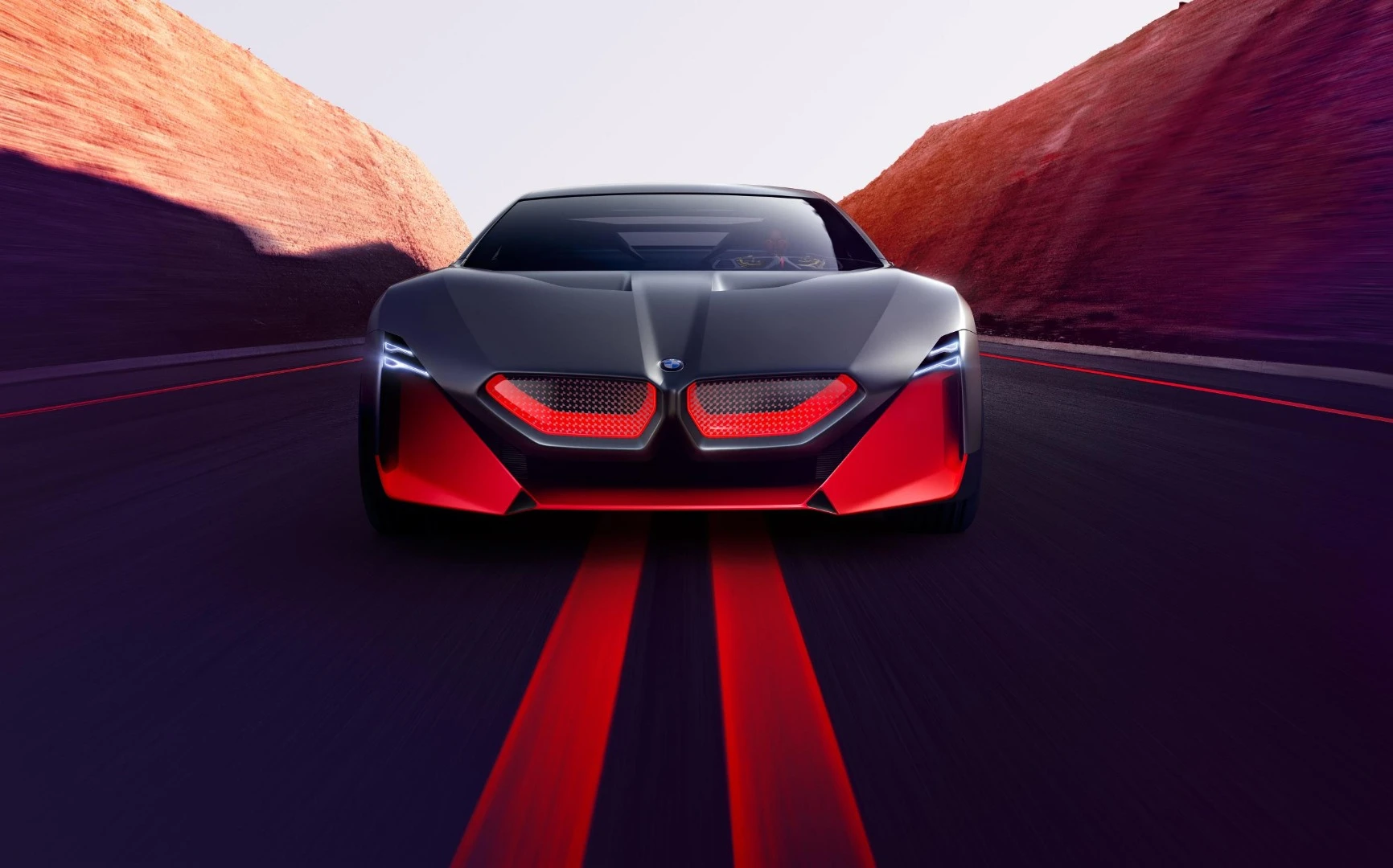 BMW reinterprets its front-end styling for a more futuristic look
